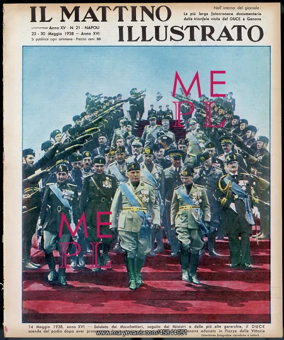 : MUSSOLINI AT GENOVA : MUSSOLINI AT GENOVA