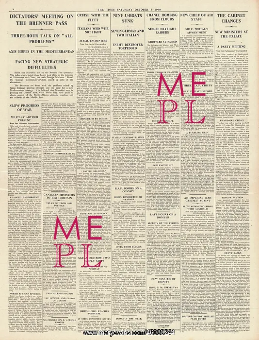 : Mussolini and Hitler meet for talks : Mussolini and Hitler meet for talks