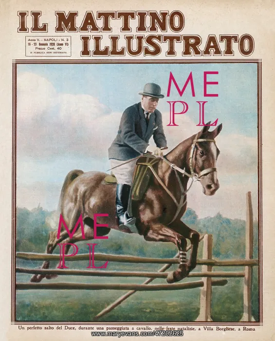 : Mussolini in the Saddle : Mussolini in the Saddle