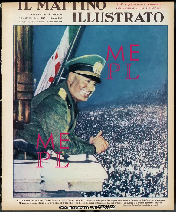 : Mussolini Saves Europe : Mussolini Saves Europe