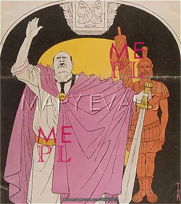  : MUSSOLINI / WAR-MONGER