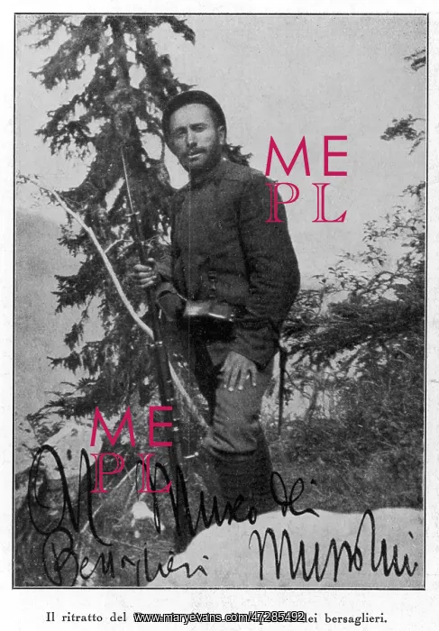 : MUSSOLINI IN WW1 : MUSSOLINI IN WW1