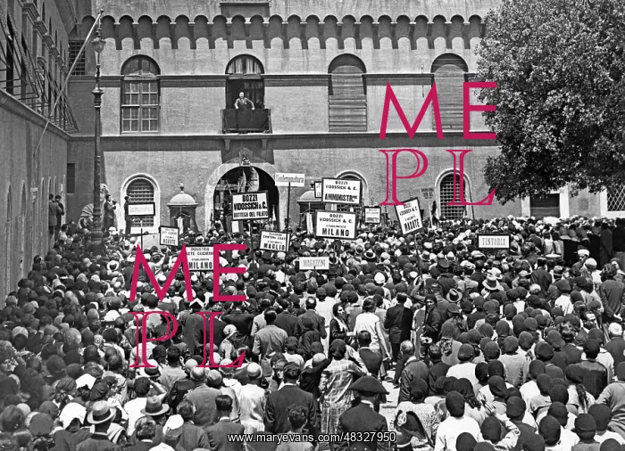 : Mussolini's Speech to Textile Industry Workers from Milan : Mussolini's Speech to Textile Industry Workers from Milan