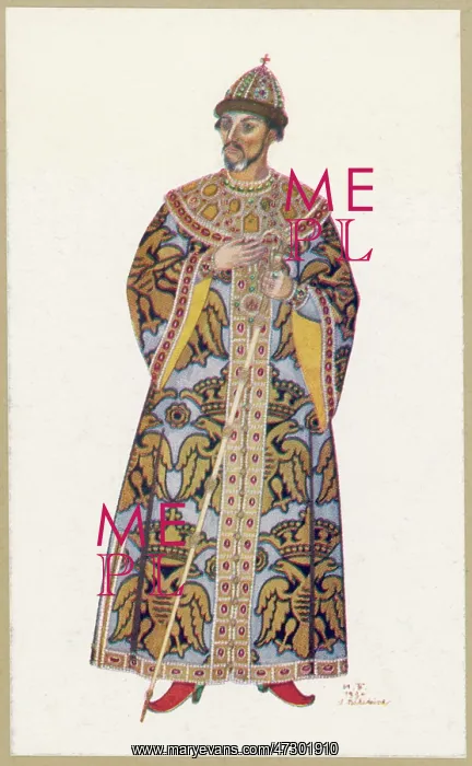 : Mussorgsky - Boris - Costume : Mussorgsky - Boris - Costume
