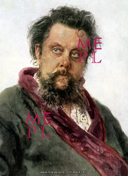 : Mussorgsky, Modest Petrovich, 21.3.1839 - 28.3.1881 : Mussorgsky, Modest Petrovich, 21.3.1839 - 28.3.1881