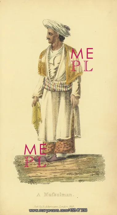 : Mussulman or muslim man : Mussulman or muslim man