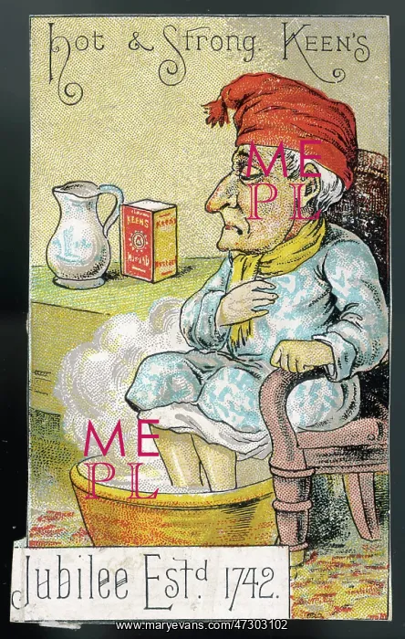 : MUSTARD FOOT BATH / 1892 : MUSTARD FOOT BATH / 1892