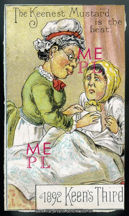 : MUSTARD POULTICE / 1892 : MUSTARD POULTICE / 1892