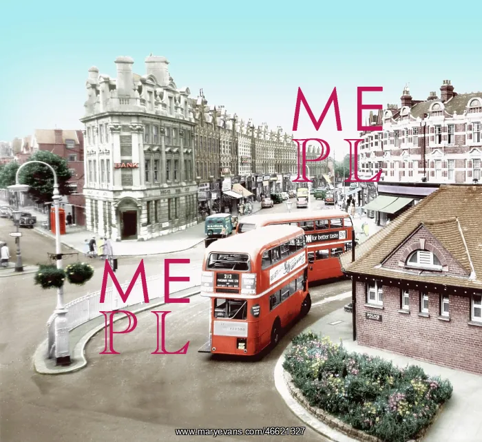  : Muswell Hill, The Broadway c1965