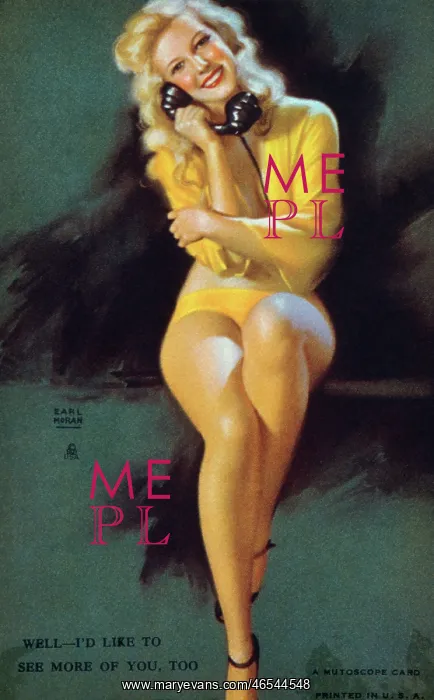 : Mutoscope Card, Well - I'd like to see more of you, too : Mutoscope Card, Well - I'd like to see more of you, too