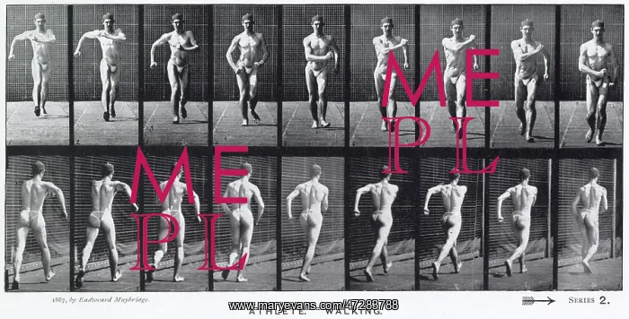  : Muybridge - Athlete Walk