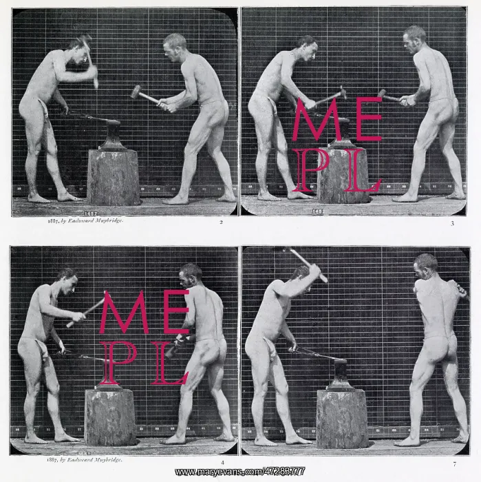  : Muybridge - Blacksmiths