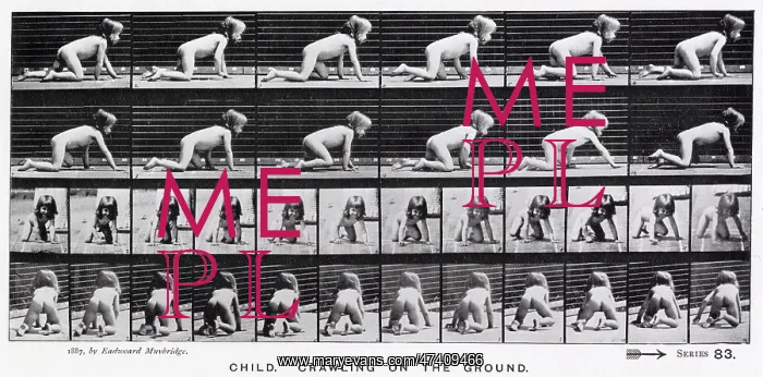  : Muybridge - Child Crawling