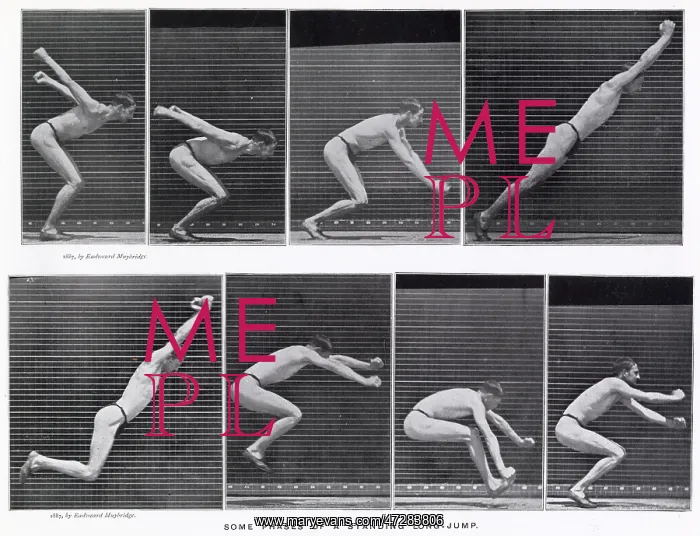  : Muybridge - Jumping