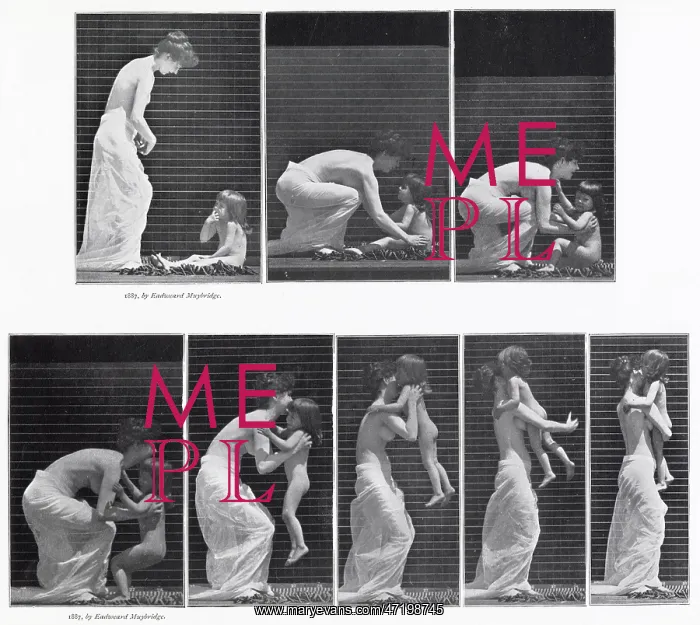  : Muybridge - Woman and Child