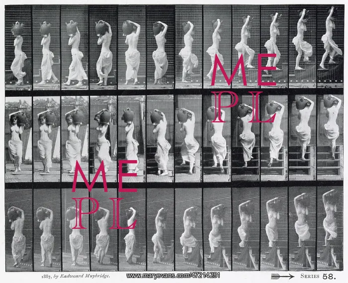  : Muybridge - Woman and Vase
