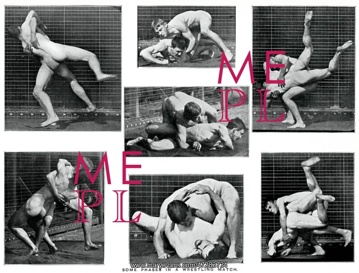  : Muybridge - Wrestling