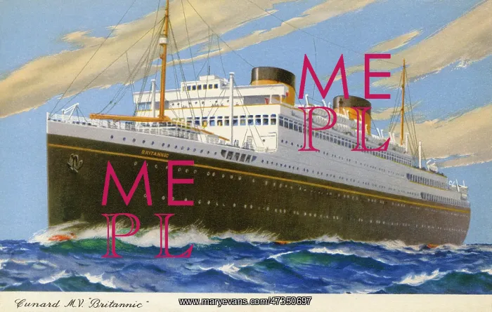  : MV Britannic cruse ship