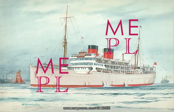 : M.V. Dunbar Castle, Union Castle Line : M.V. Dunbar Castle, Union Castle Line