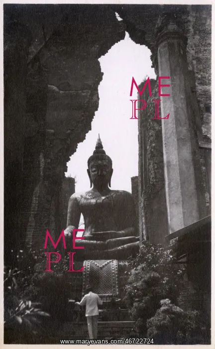 : Myanmar - Ayuthaya - Statue of Buddha : Myanmar - Ayuthaya - Statue of Buddha