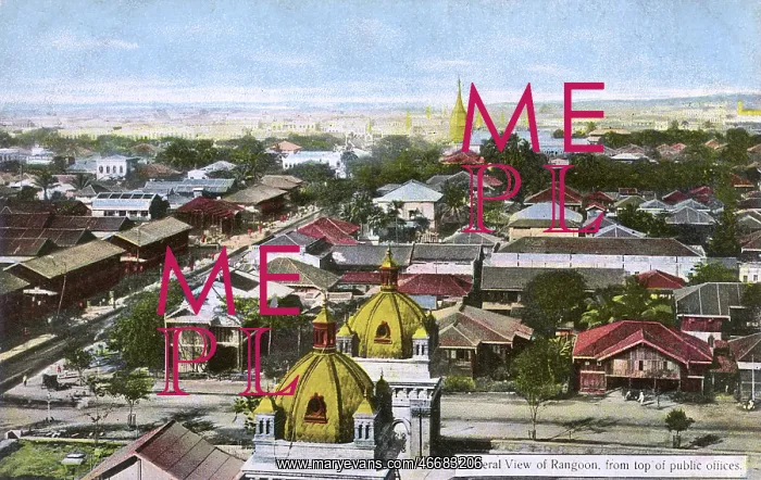 : Myanmar - Yangon - General Panoramic view : Myanmar - Yangon - General Panoramic view