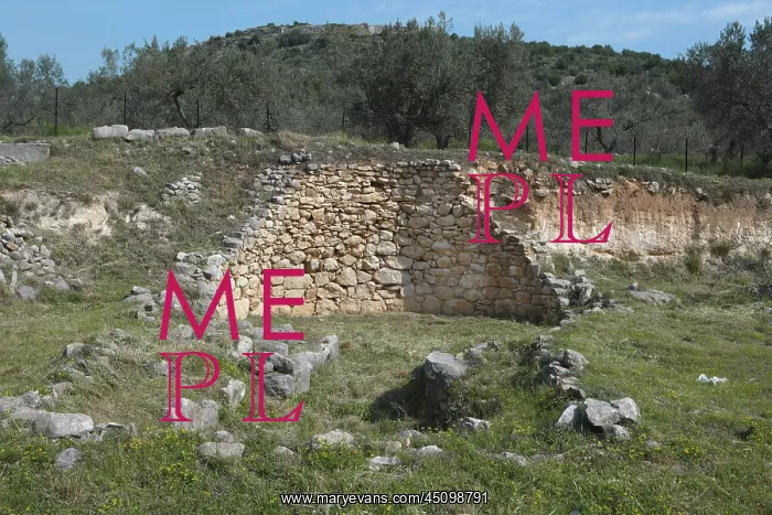 : Mycenae. MYCENAE, GREECE - APRIL 13 : A general view of a tomb on April 13 : Mycenae. MYCENAE, GREECE - APRIL 13 : A general view of a tomb on April 13