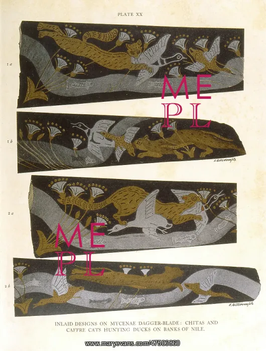 : MYCENAE DAGGER / KNOSSOS : MYCENAE DAGGER / KNOSSOS