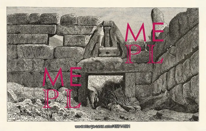 : MYCENAE - THE LION GATE : MYCENAE - THE LION GATE