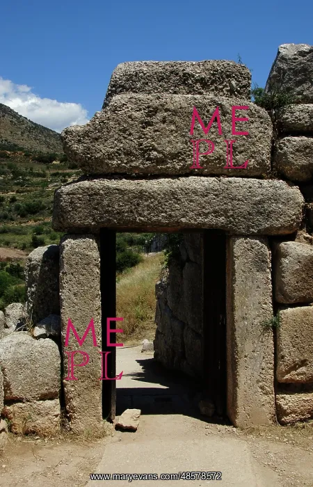 : Mycenae. North Gate : Mycenae. North Gate