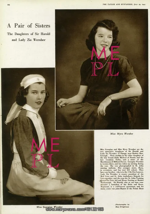 : Myra and Georgina Wernher : Myra and Georgina Wernher