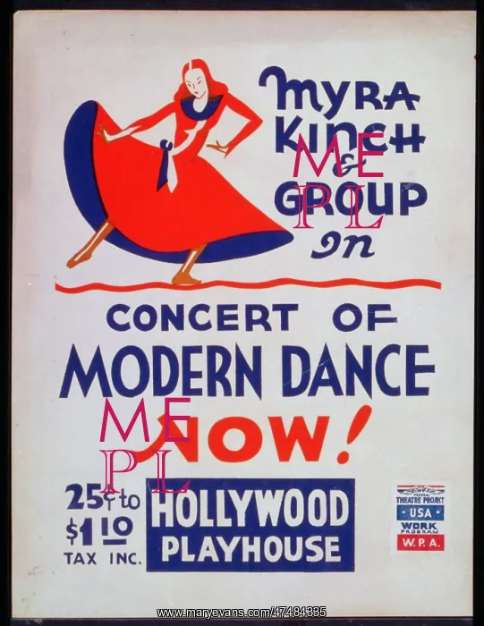 : Myra Kinch & group in concert of modern dance now! : Myra Kinch & group in concert of modern dance now!