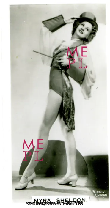  : Myra Sheldon, actress