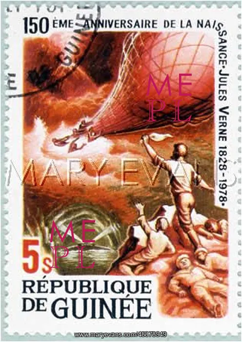  : MYSTERIOUS ISLAND STAMP
