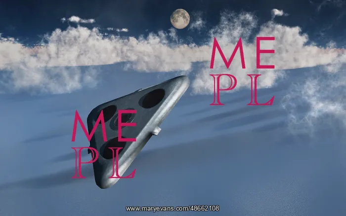 : A mysterious triangular shaped UFO : A mysterious triangular shaped UFO