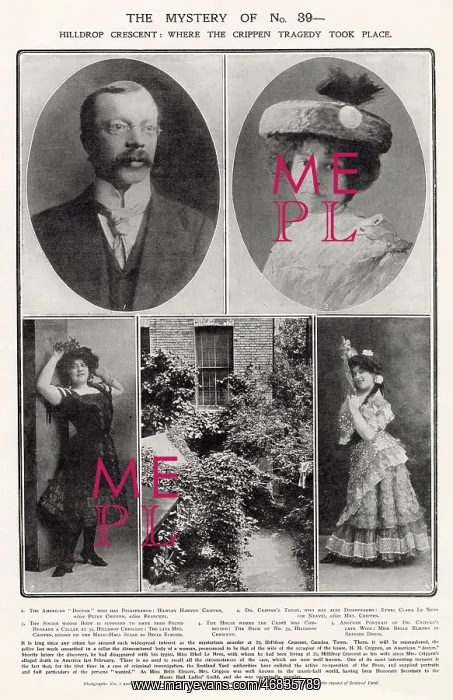 : The Mystery of No. 39 - Dr. Crippen : The Mystery of No. 39 - Dr. Crippen