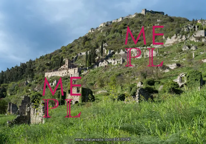 : Mystras, Peloponnese, Greece : Mystras, Peloponnese, Greece