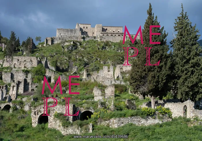 : Mystras, Peloponnese, Greece : Mystras, Peloponnese, Greece