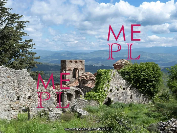 : Mystras, Peloponnese, Greece : Mystras, Peloponnese, Greece