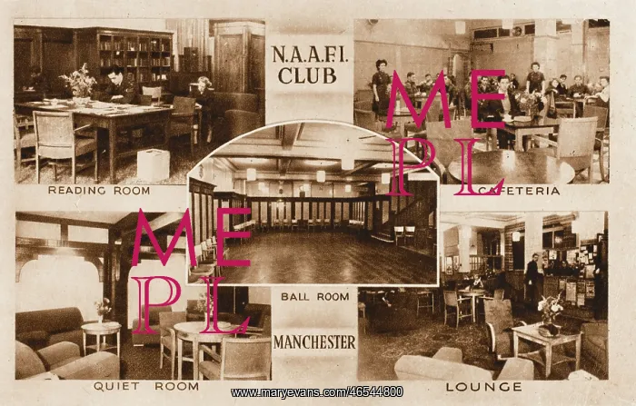 : N.A.A.F.I. Club - Manchester : N.A.A.F.I. Club - Manchester