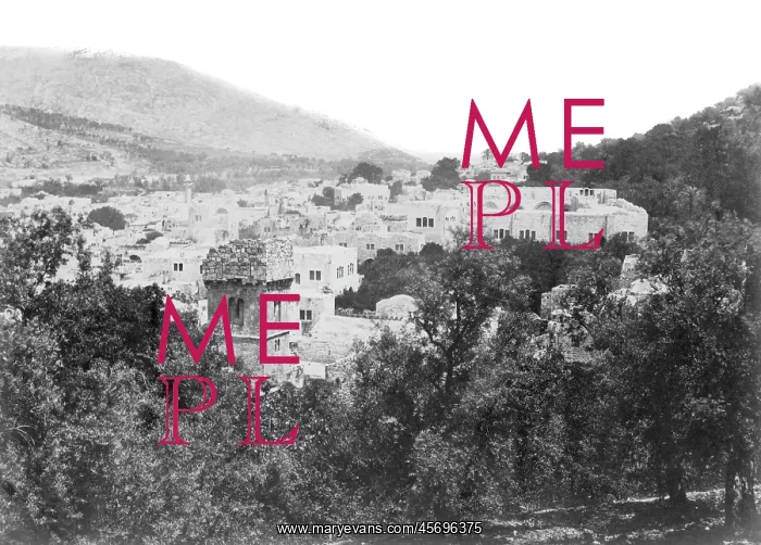  : Nablous, the Ancient Shechem c1857