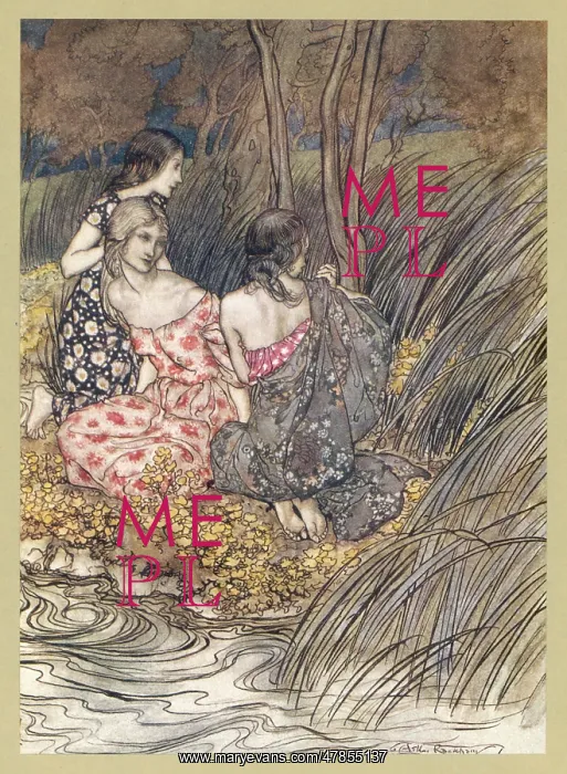  : Naiads. NAIADS by a stream