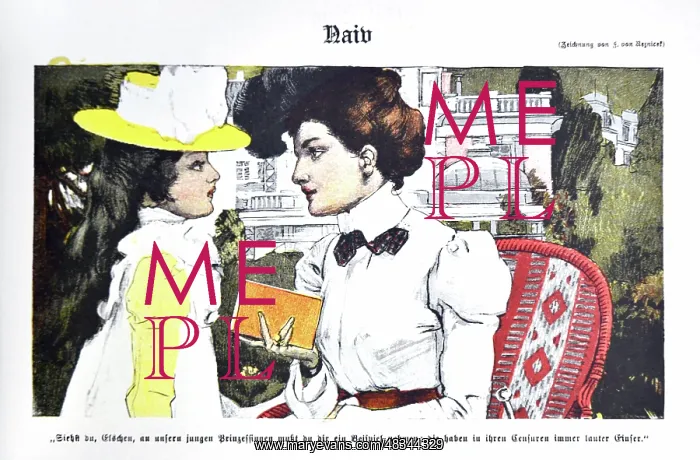 : Naiv by Reznicek Ferdinand, 1901 : Naiv by Reznicek Ferdinand, 1901