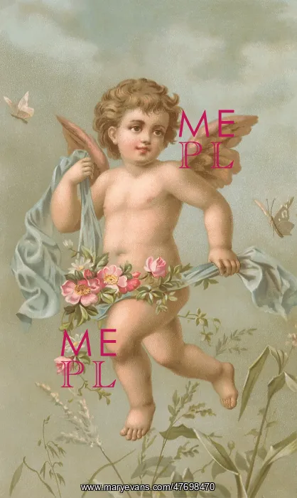  : Naked Angel with Silk