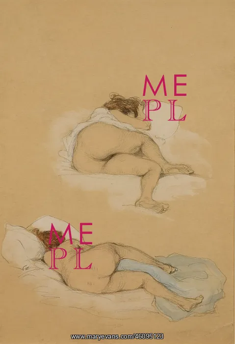  : Naked woman sleeping
