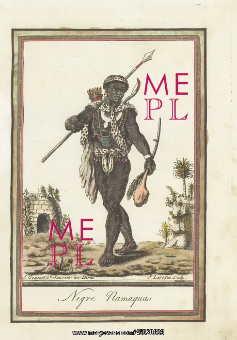 : Nama man of South Africa : Nama man of South Africa