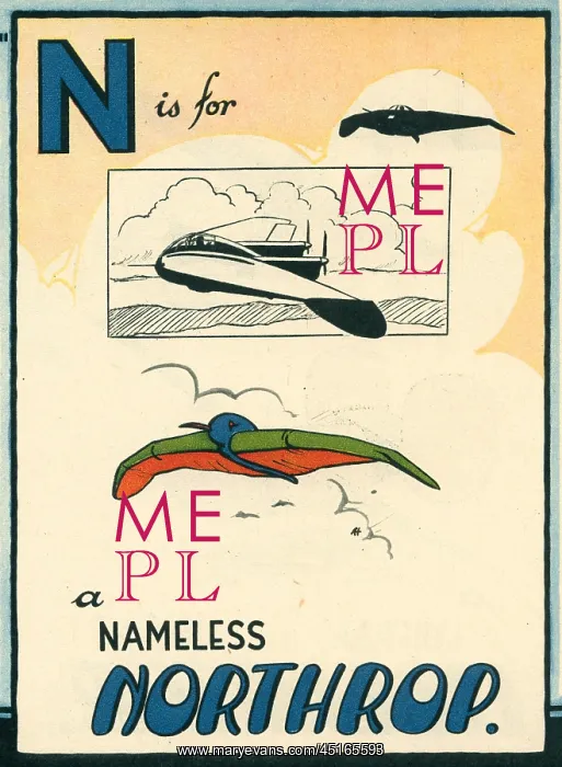 : A Nameless Northrop : A Nameless Northrop