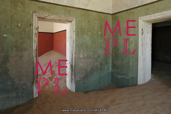 : Namibia, Kolmanskop - Old diamond mining town : Namibia, Kolmanskop - Old diamond mining town