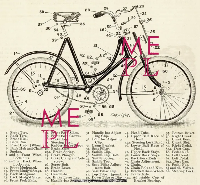  : Naming of Cycle Parts