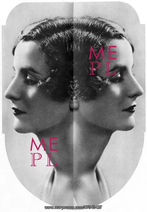 : Nancy Mitford by Madame Yevonde : Nancy Mitford by Madame Yevonde