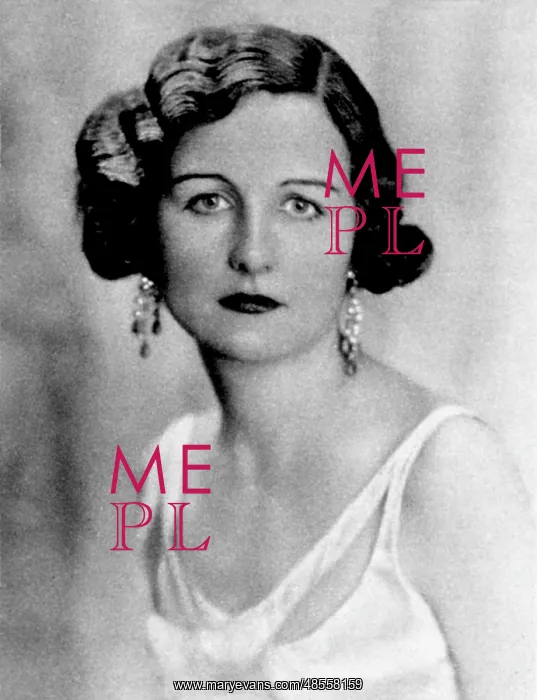 : Nancy Mitford by Madame Yevonde : Nancy Mitford by Madame Yevonde